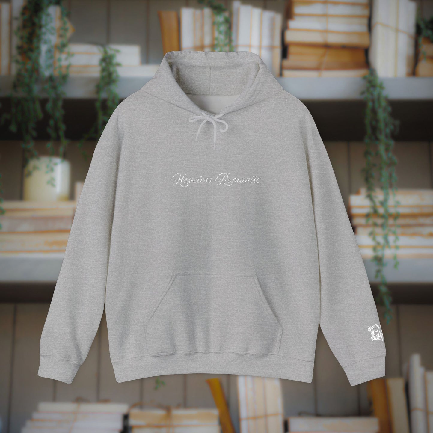 Hopeless Romantic Embroidered Hoodie