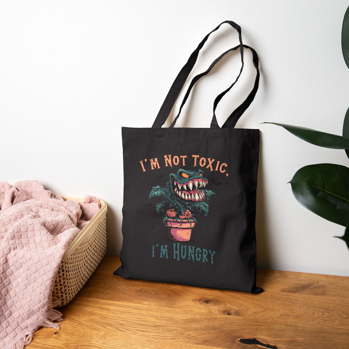 I'm Not Toxic Canvas Tote