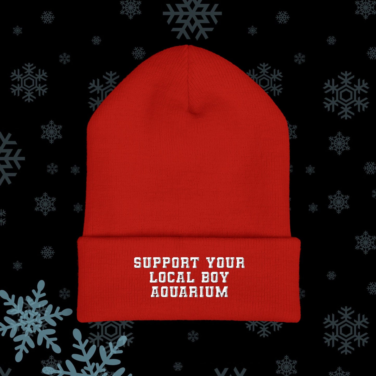 Support Your Local Boy Aquarium Toque (Embroidery)