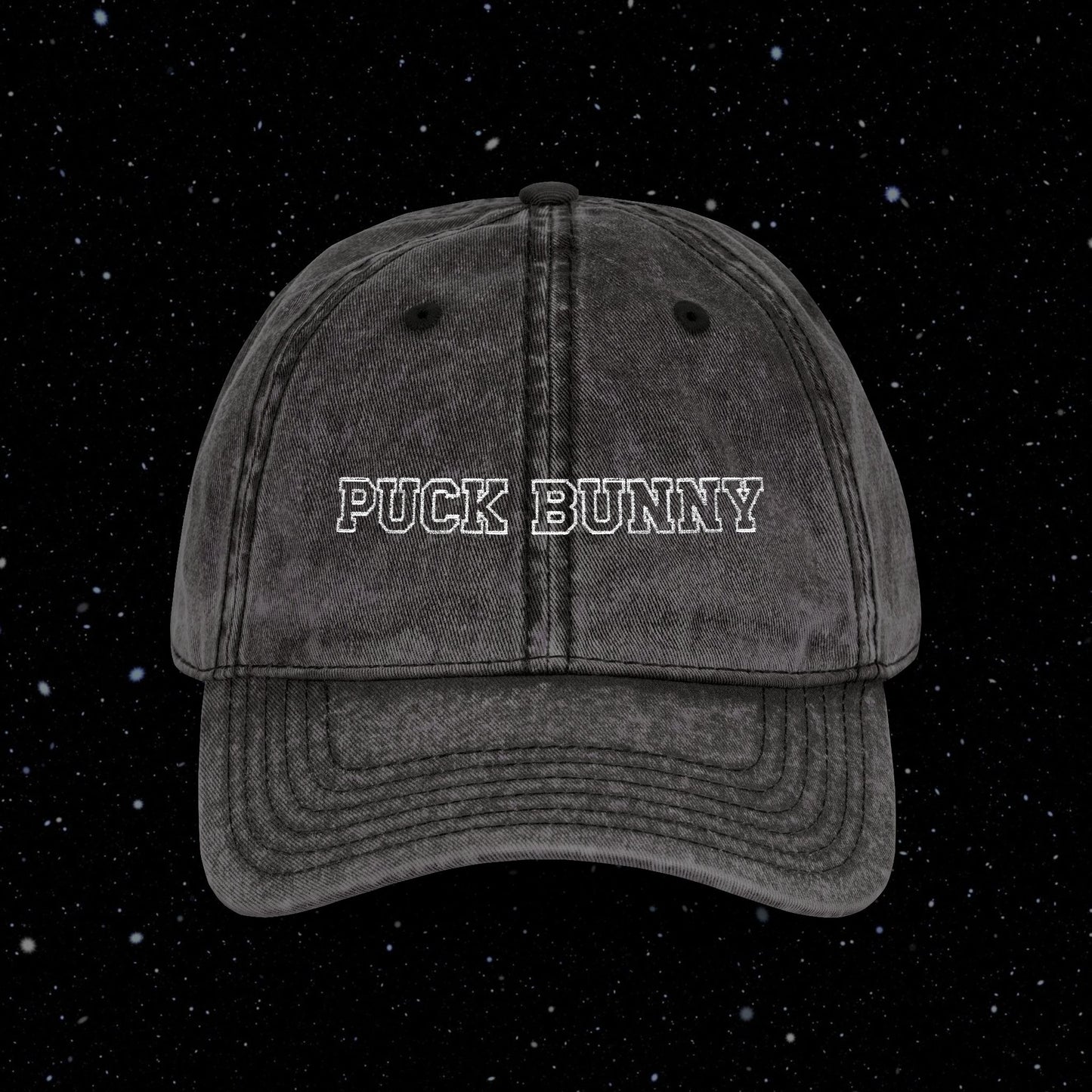PUCK BUNNY Vintage Cap (Embroidery)