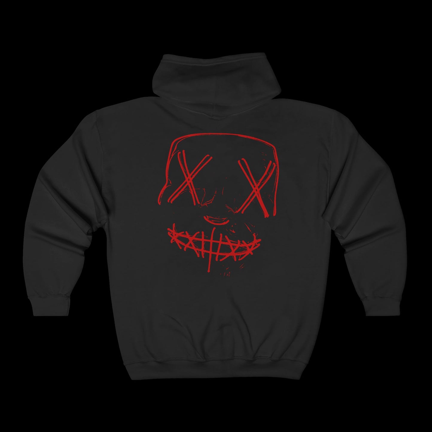 stalk me mask Unisex Full Zip Hoodie
