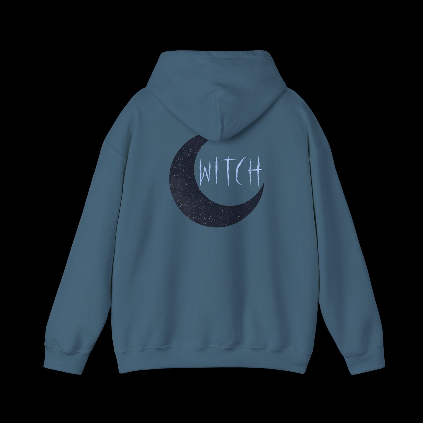 Witch (galaxy moon - navy) Hoodie