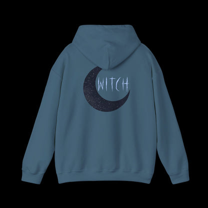 Witch (galaxy moon - navy) Hoodie