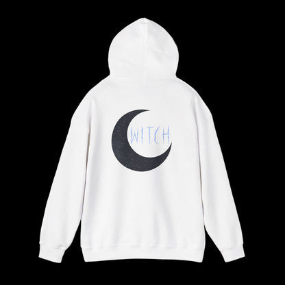 Witch (galaxy moon - navy) Hoodie