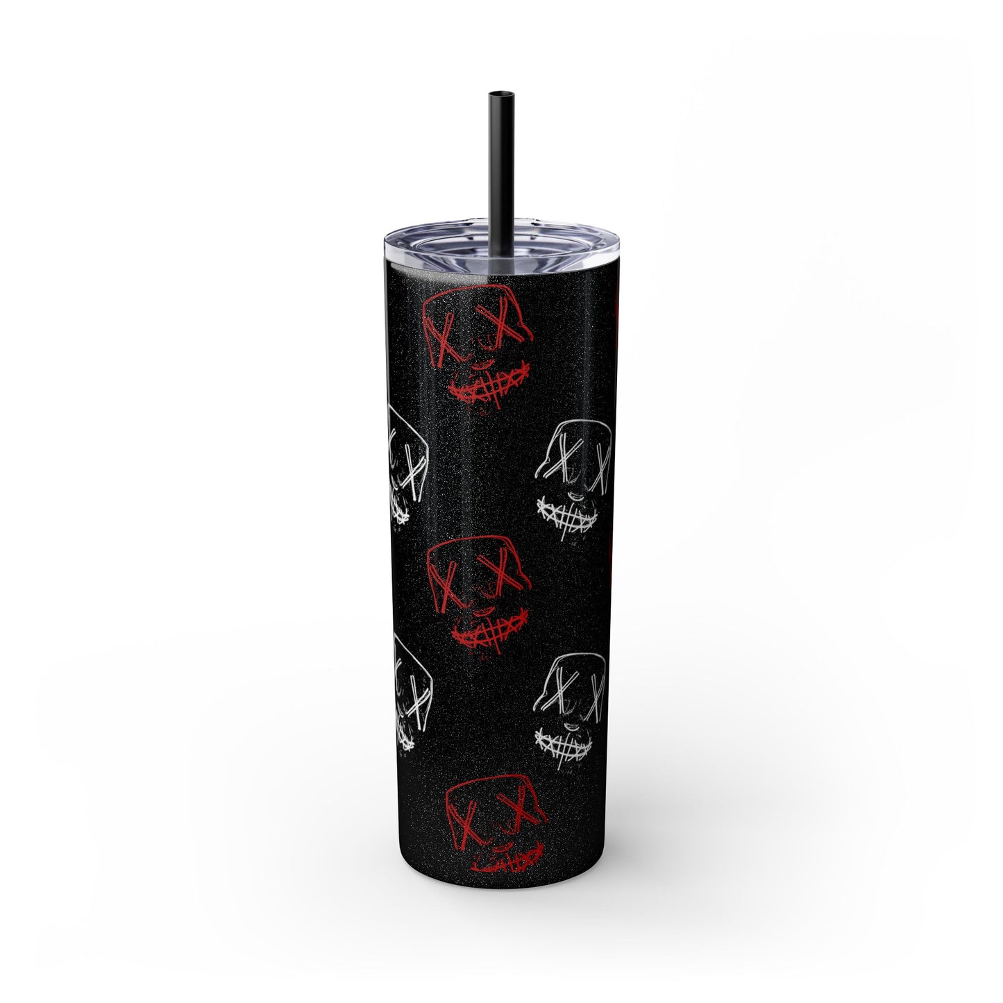 Masked Seamless Tumbler with Straw, 20oz