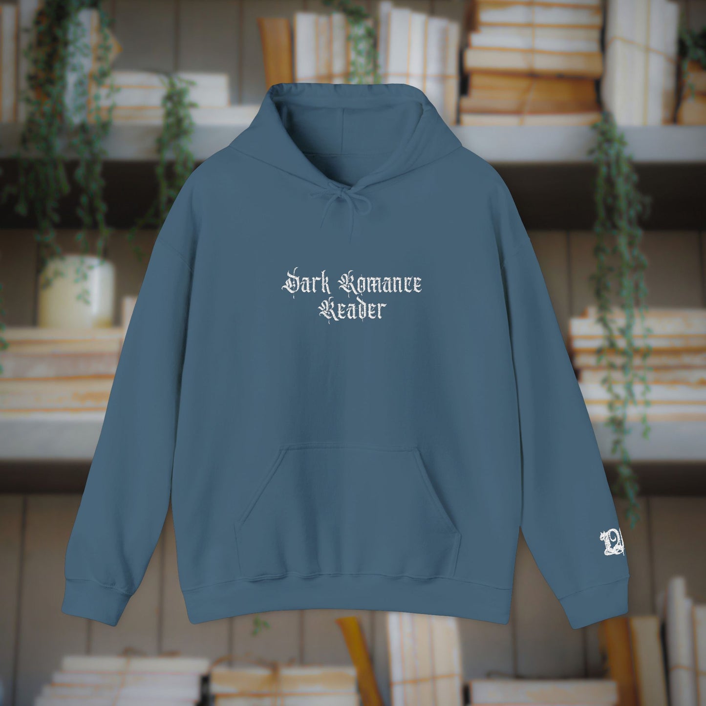 Dark Romance Reader Embroidered Hoodie