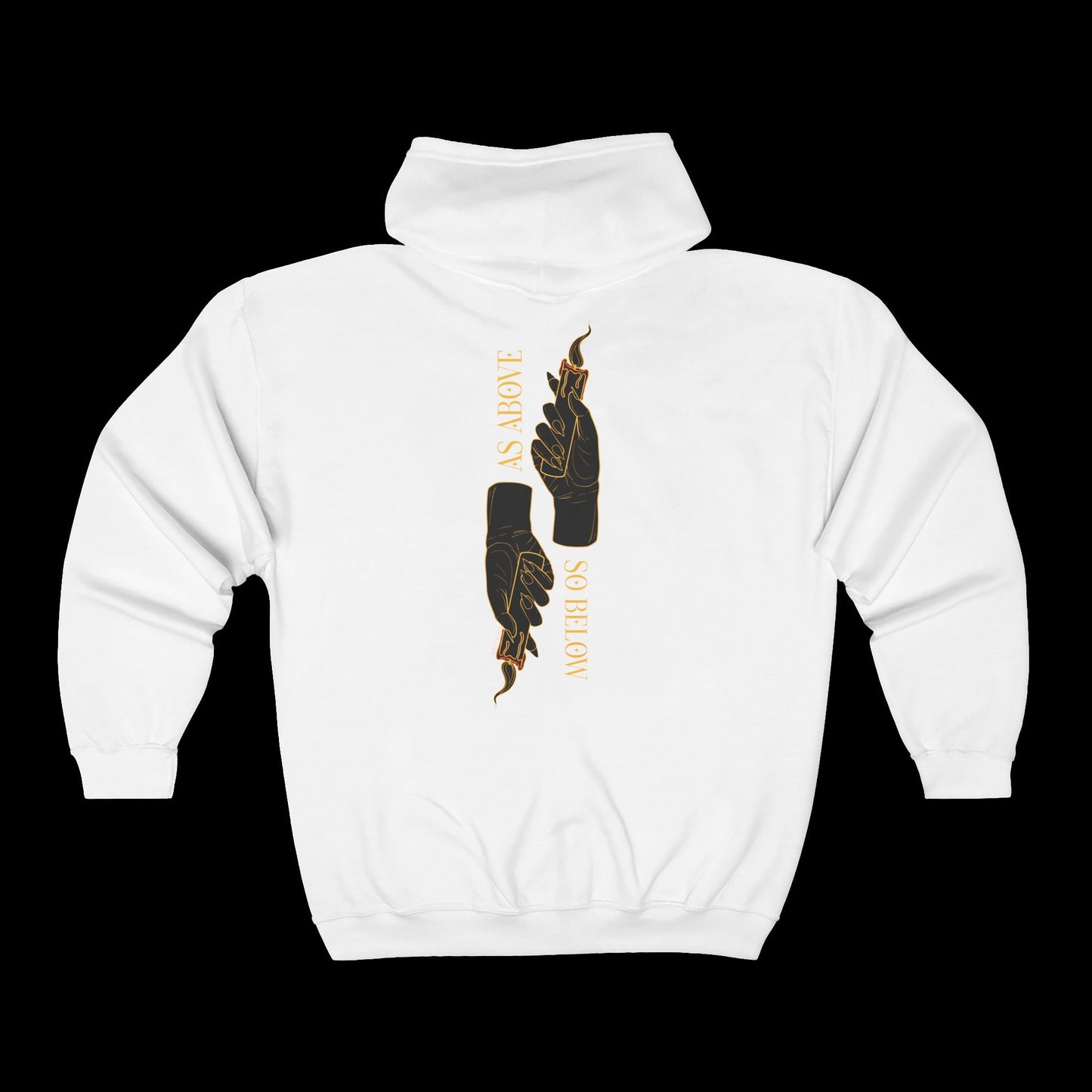 As Above, So Below Unisex Full Zip Hoodie