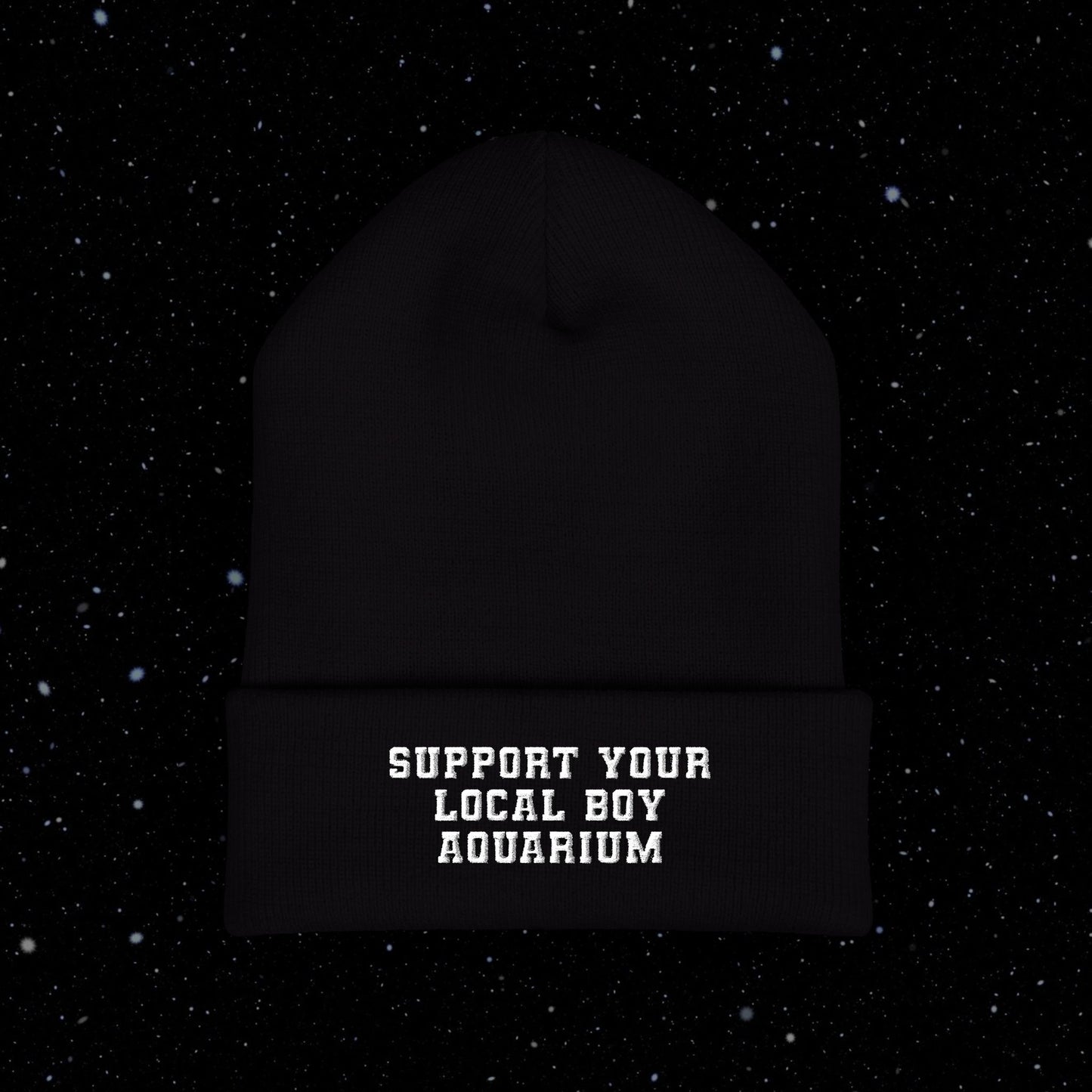 Support Your Local Boy Aquarium Toque (Embroidery)