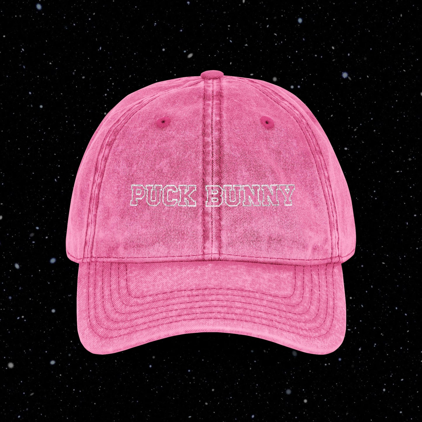 PUCK BUNNY Vintage Cap (Embroidery)