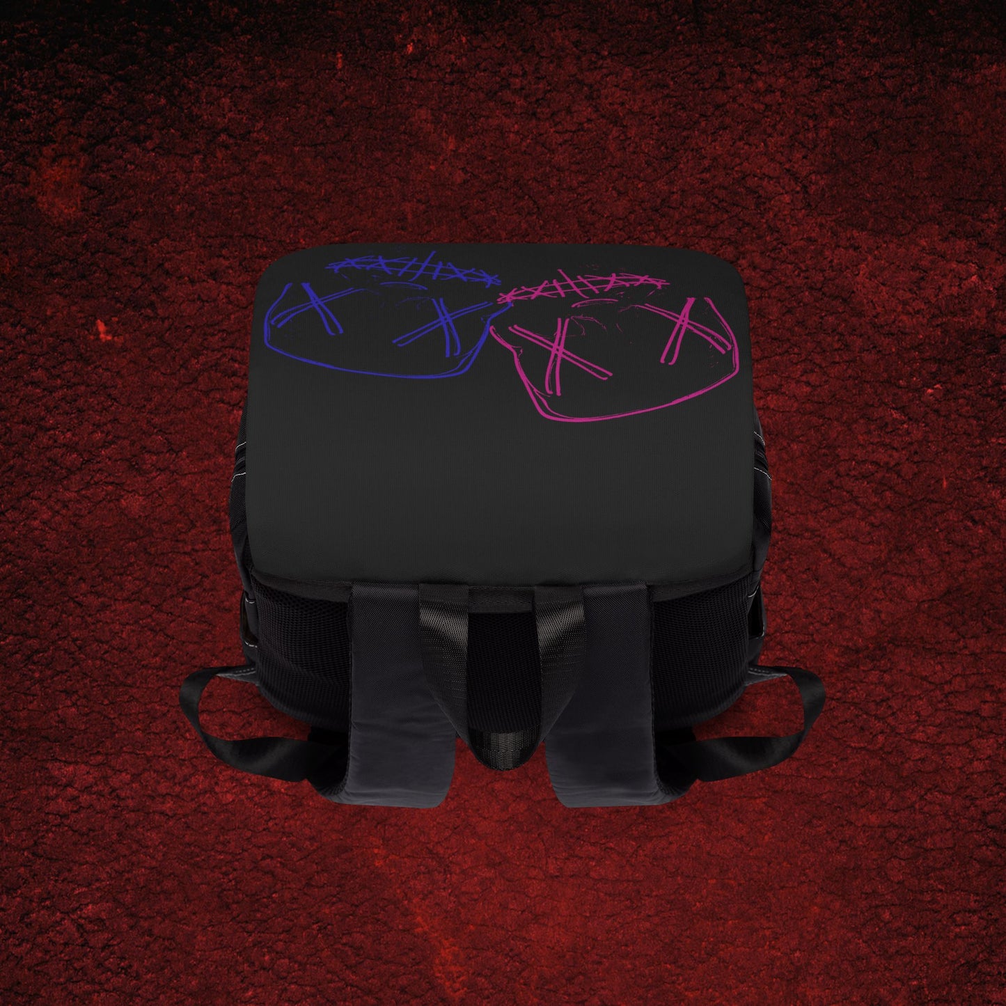 Masked Men P&B Festival Backpack