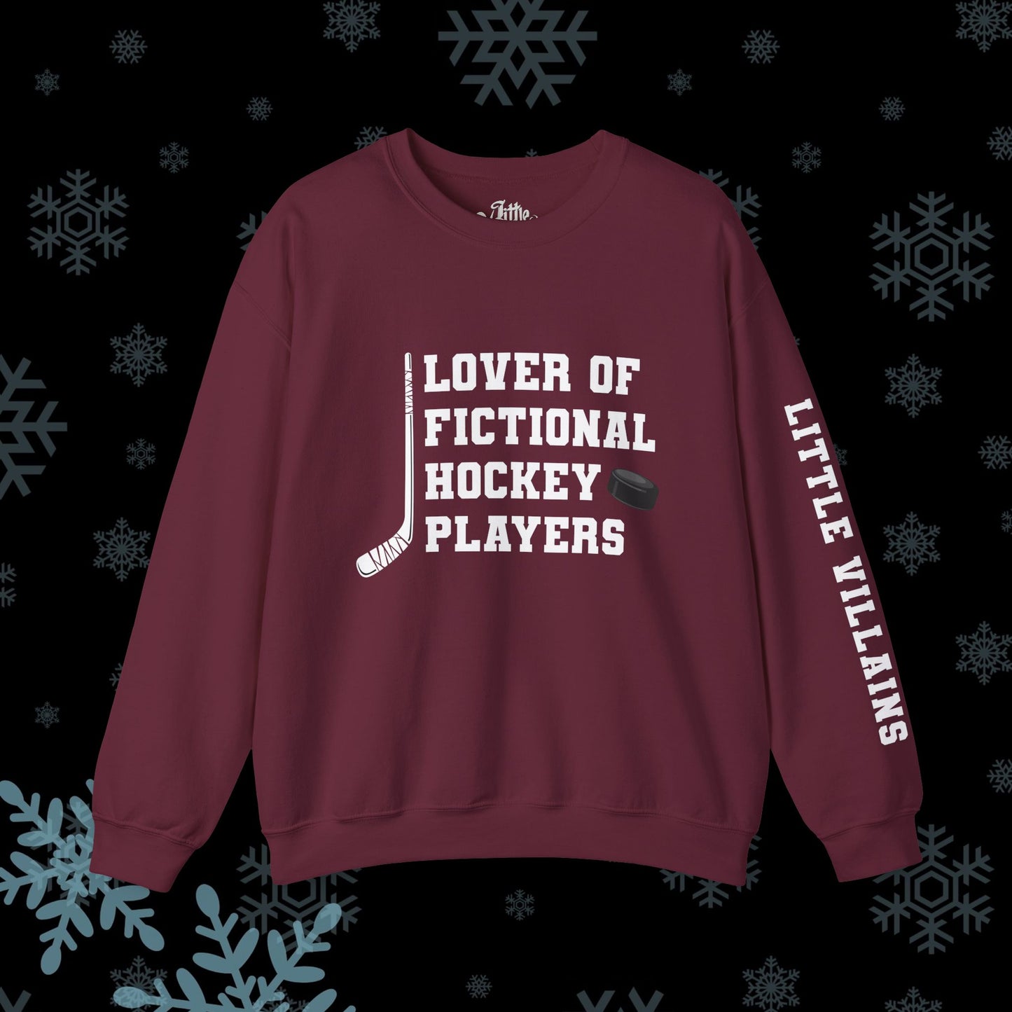 Lover of Fictional Hockey Players Sweater