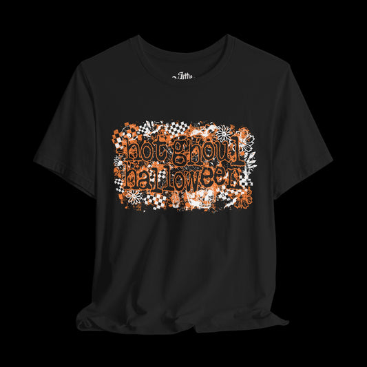 Hot Ghoul Halloween (front) Tee