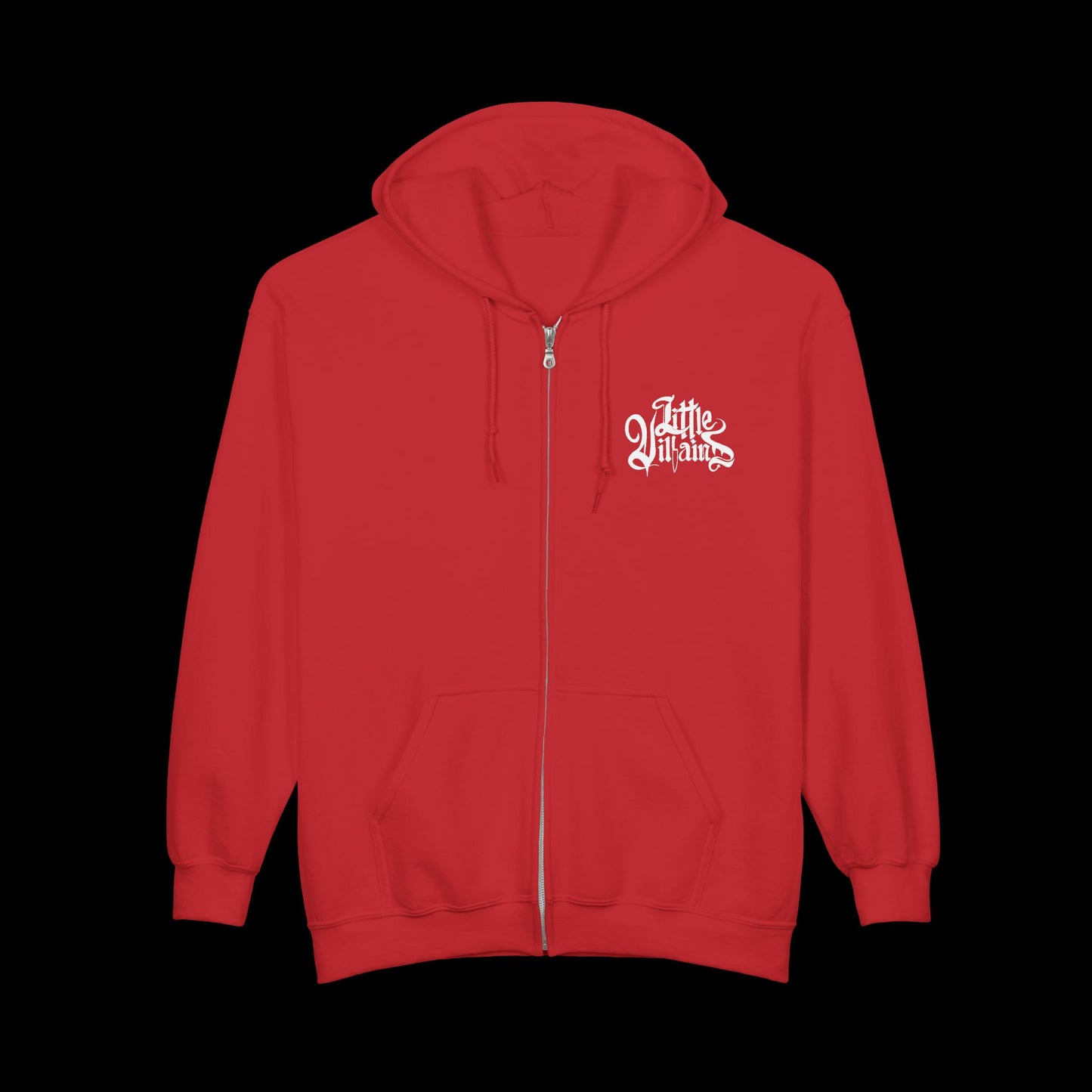 Little Villains (lrg LV back) Unisex Full Zip Hoodie