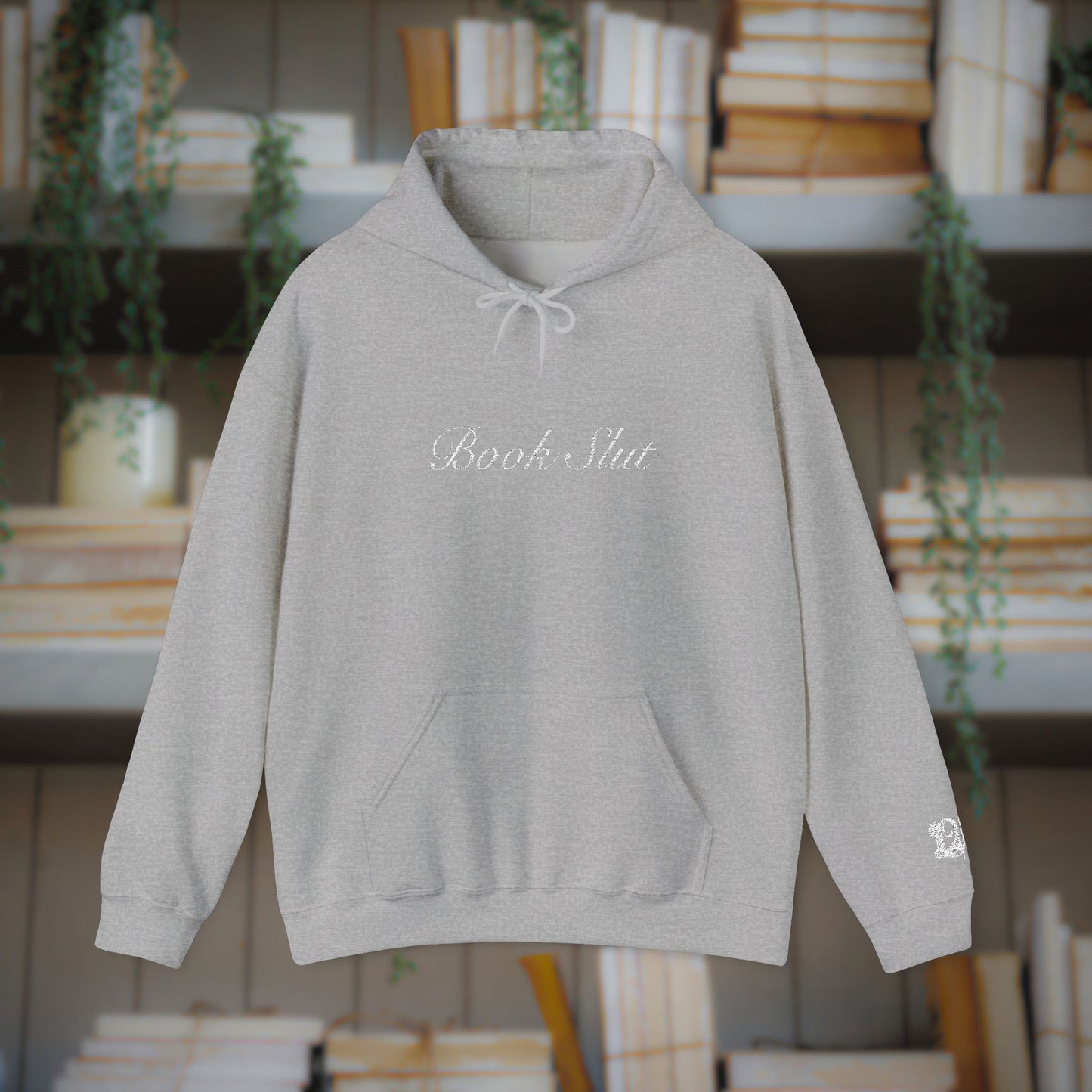 Book Slut Embroidered Hoodie