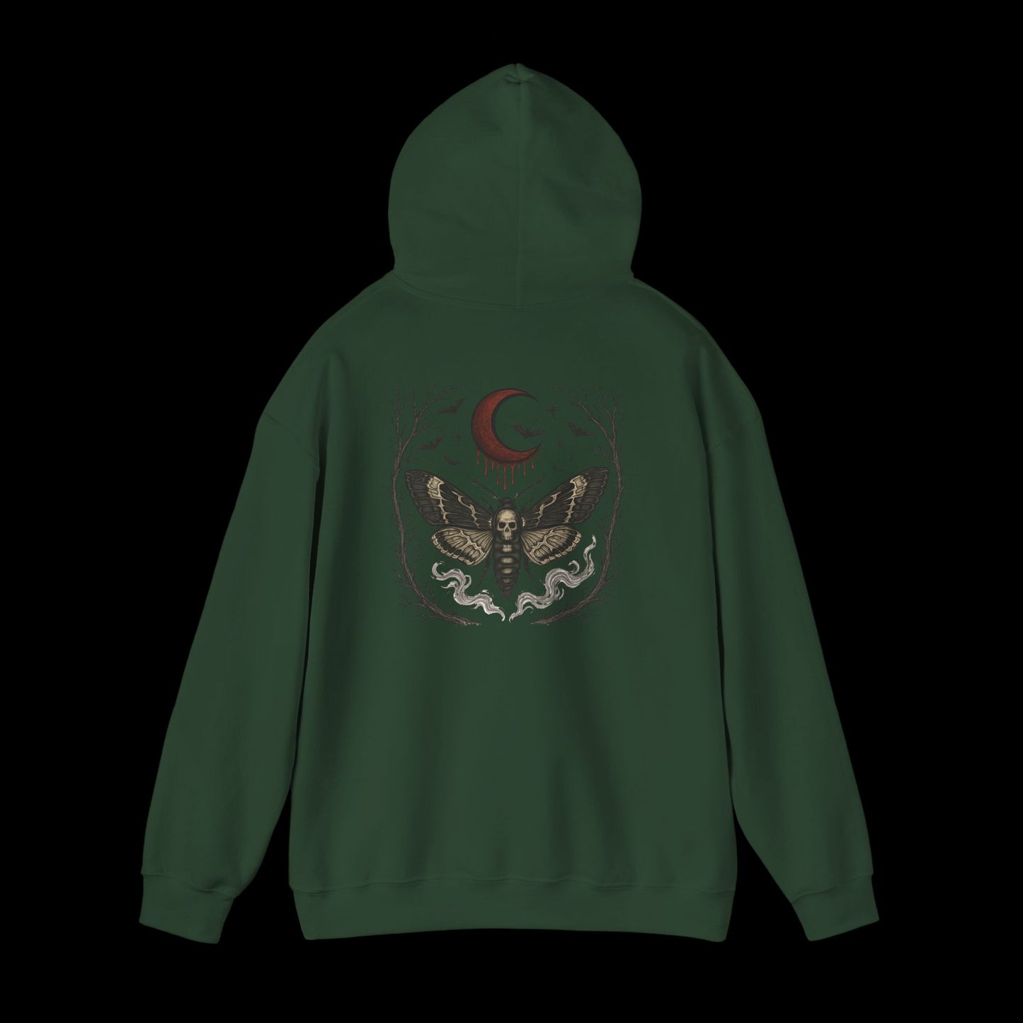 Blood Moon Moth Hoodie