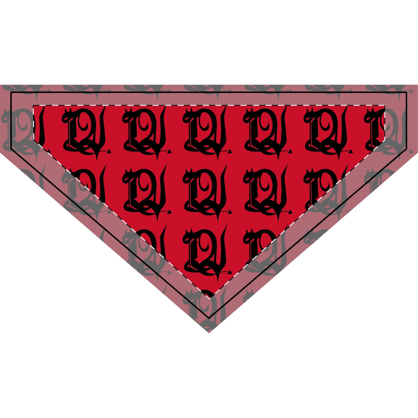 LV Clip-on Pet Bandana