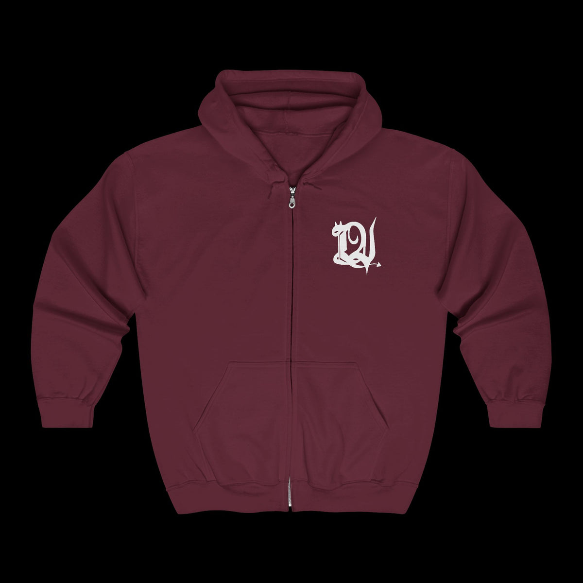Snake On Your Lips Unisex Full Zip Hoodie