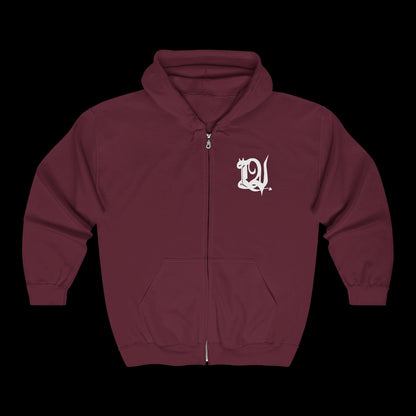 Snake On Your Lips Unisex Full Zip Hoodie