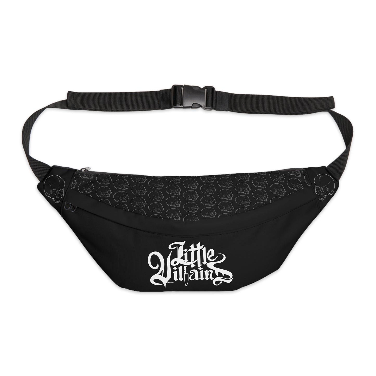 Little Villains Skull (pattern) Large Fanny Pack