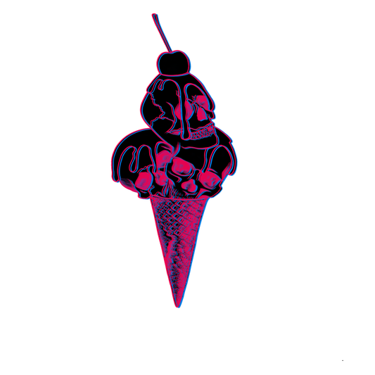 Ice Scream Sticker