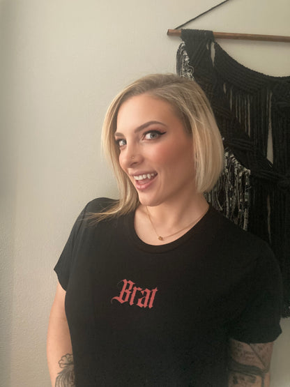 Brat Cropped Top