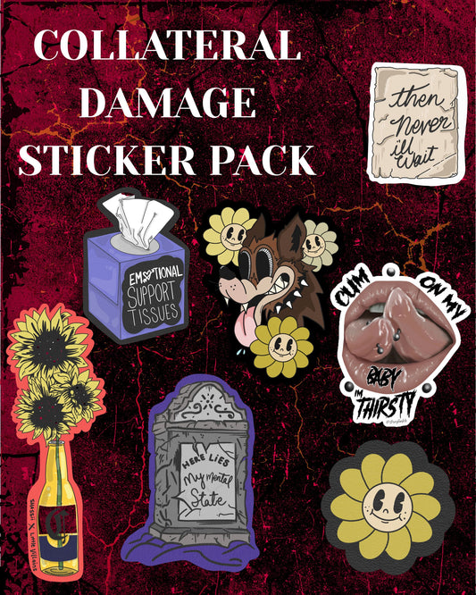 COLLATERAL DAMAGE STICKER PACK