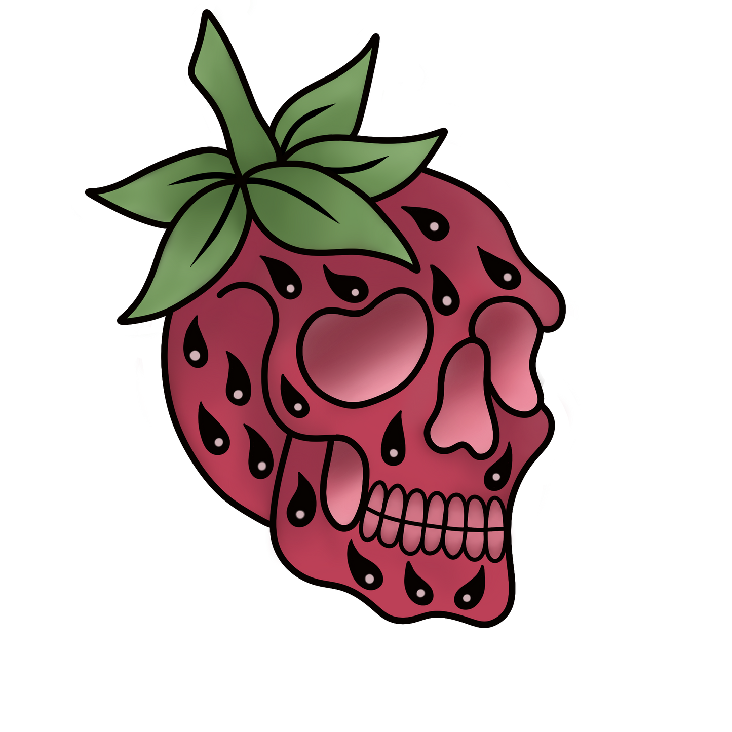 Skullberry Sticker