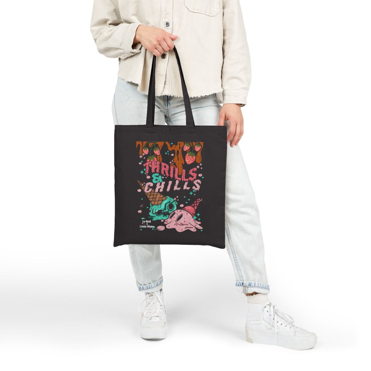 THRILLS & CHILLS TOTE (STEALING SCARLET)